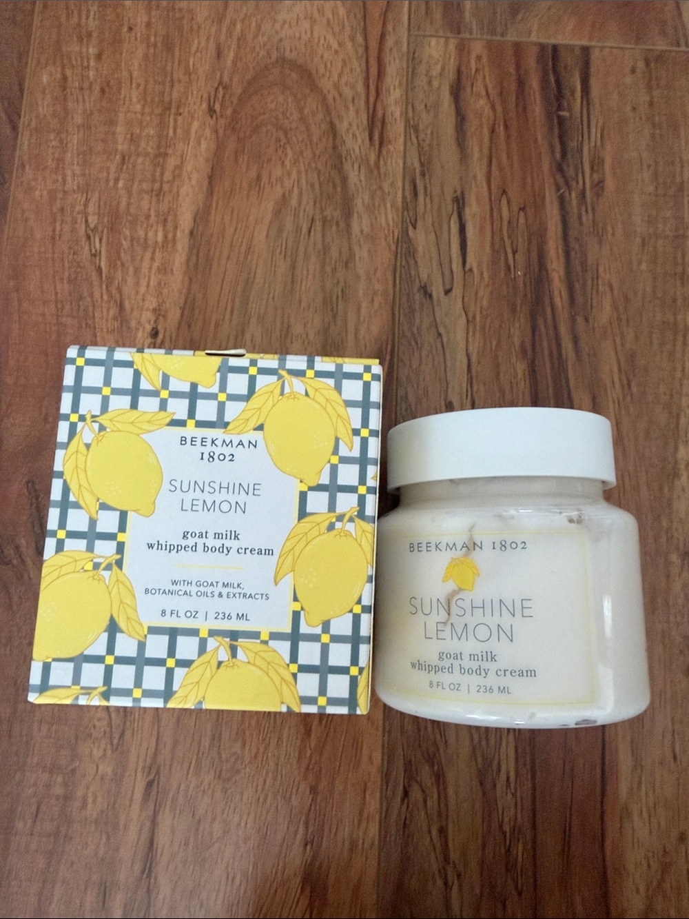 Beekman 1802 Sunshine Lemon Whipped Body Cream - Yellow